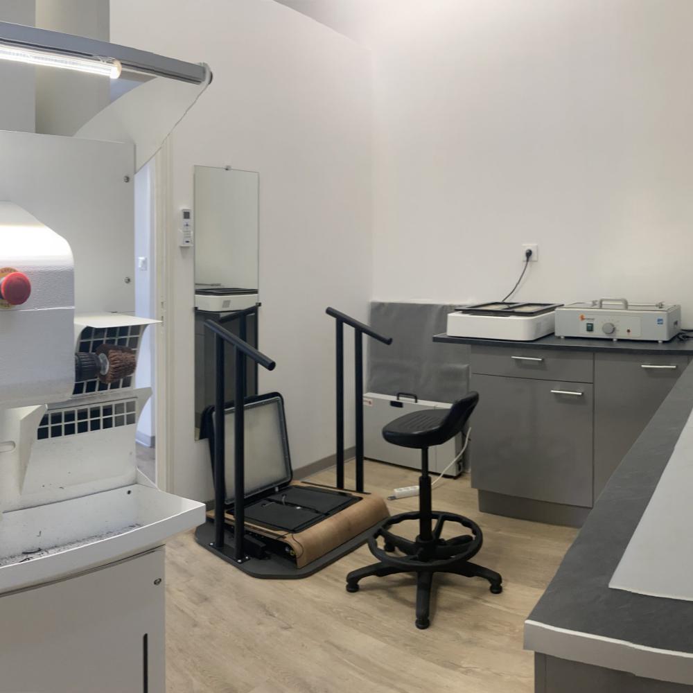 Salle de moulage et façonnage